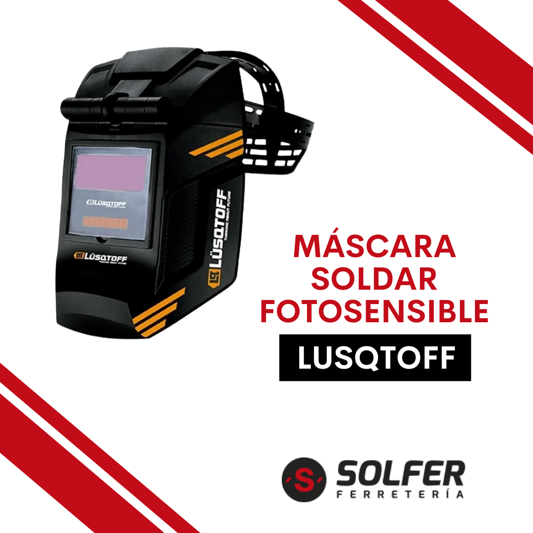 👉 Máscara Soldar Fotosensible -... - Ferretería Solfer