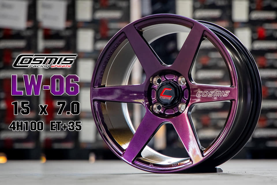 Cosmis Wheel - อือหือ! LW-06 Power Purple 15x7.0 ET+35... | Facebook