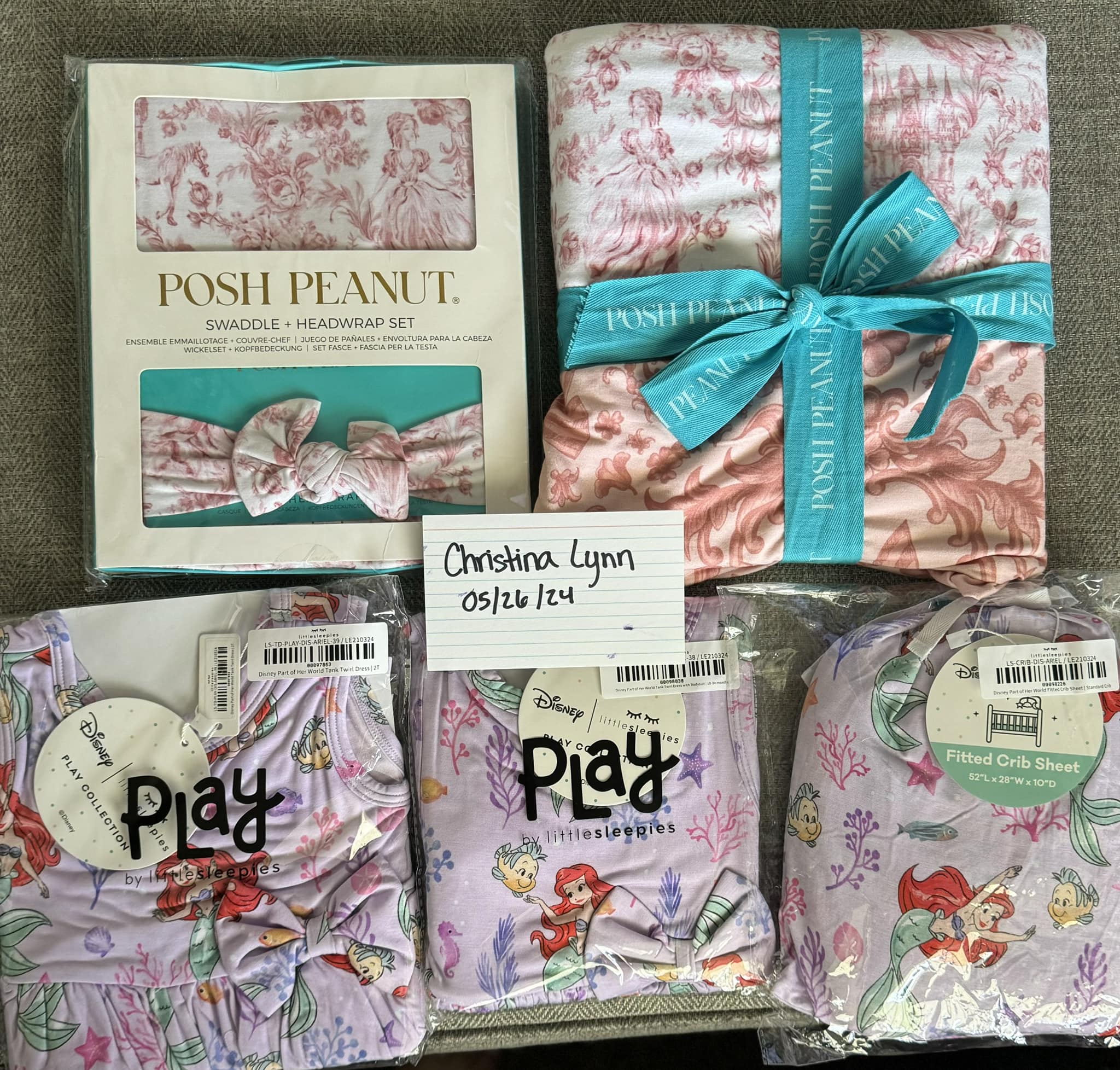 all OBO- willing to bundle! :) Little Sleepies newborn $20 Lou Lou  display picture 1