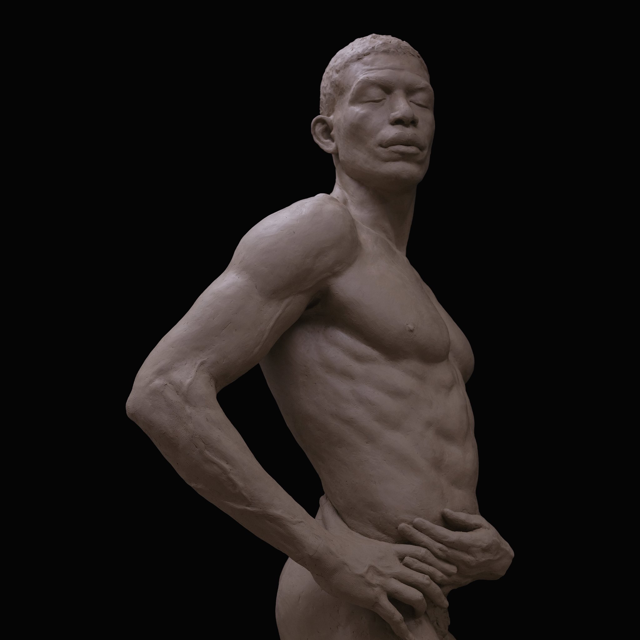 Life-size torso sculpture by BAA graduate Albert Serarols