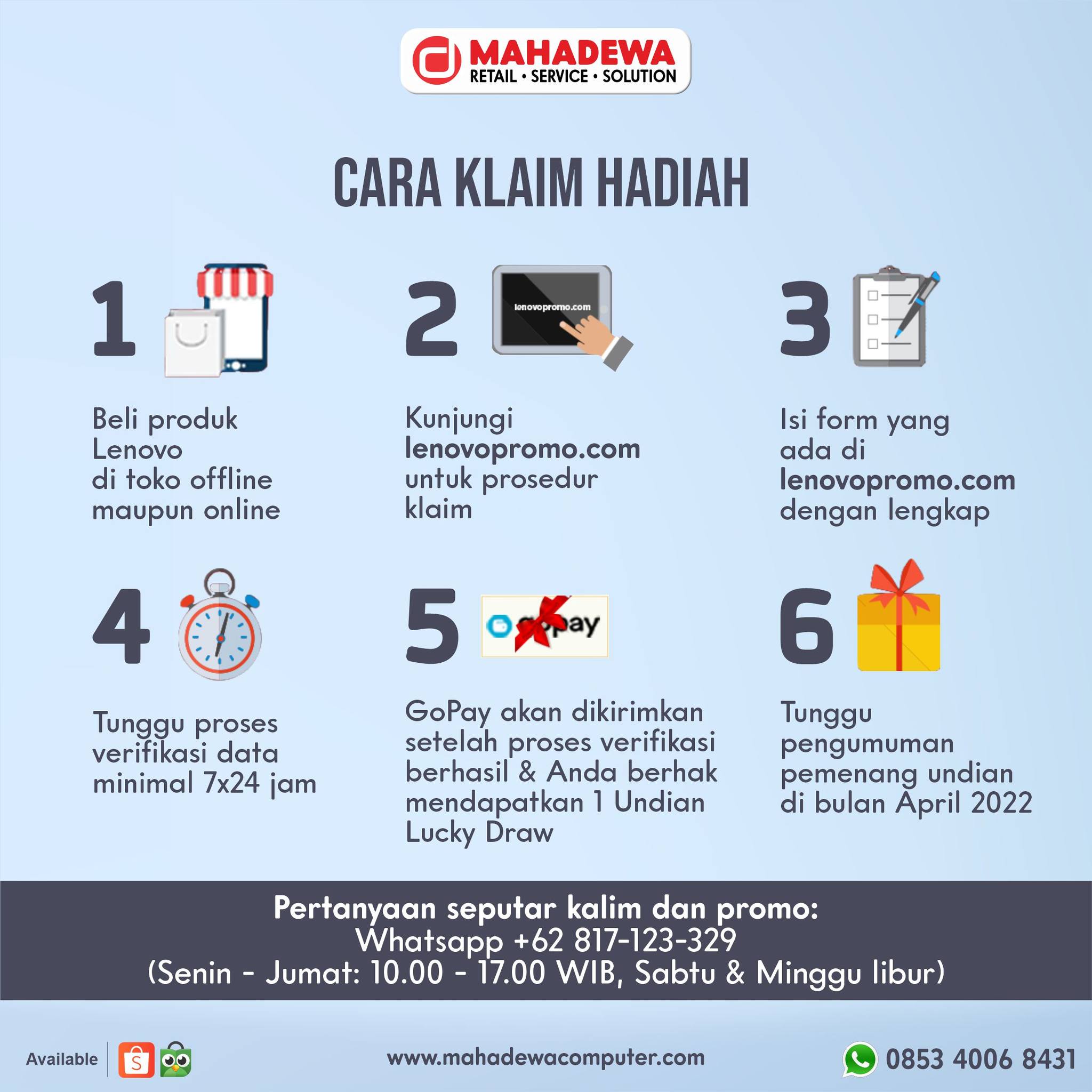 SMART SALEBRATION LENOVO Dapatkan... - Mahadewa Computer