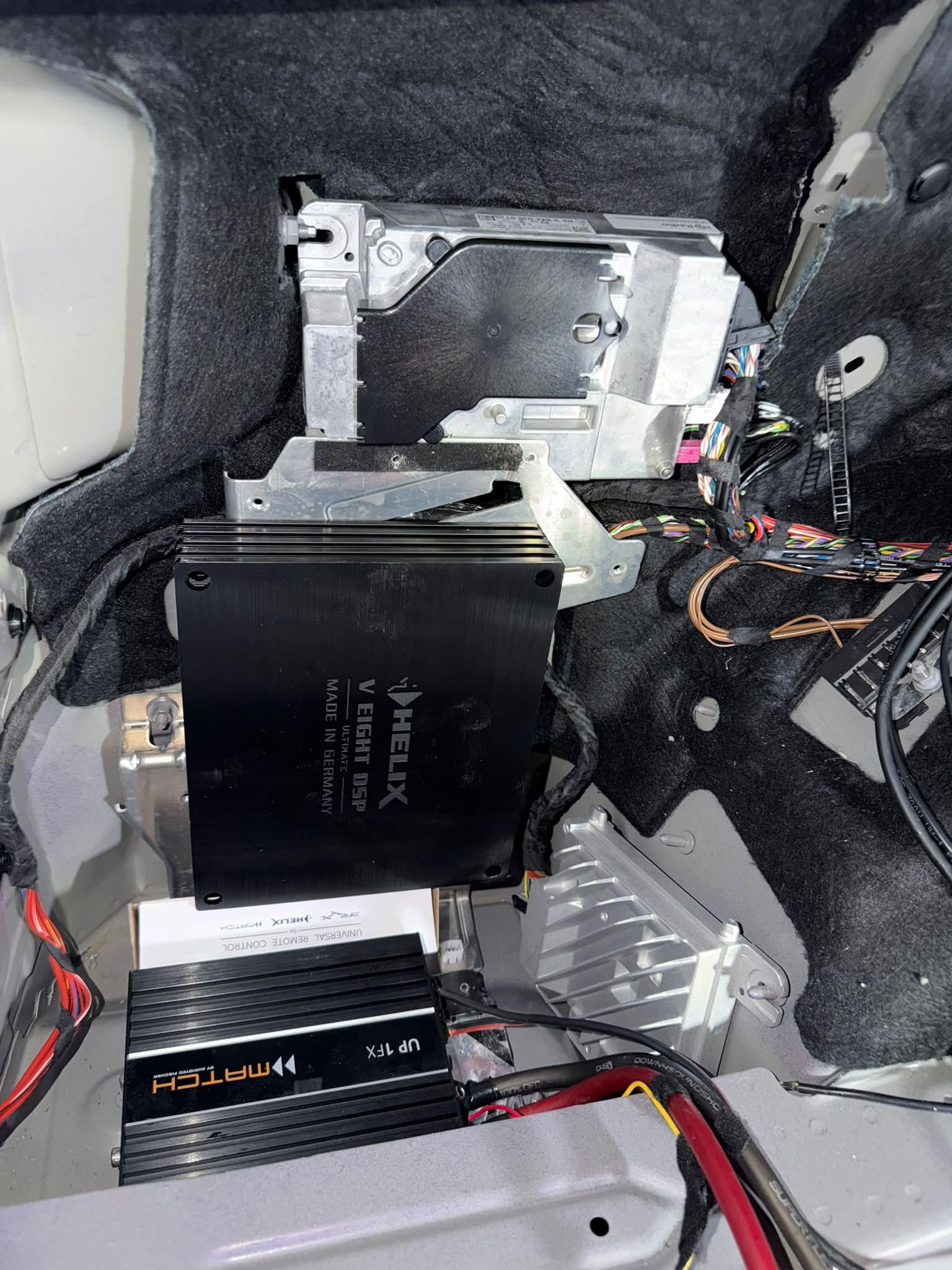 Heat concerns with Helix V8 and Match UP 1FX in enclosed car trunk