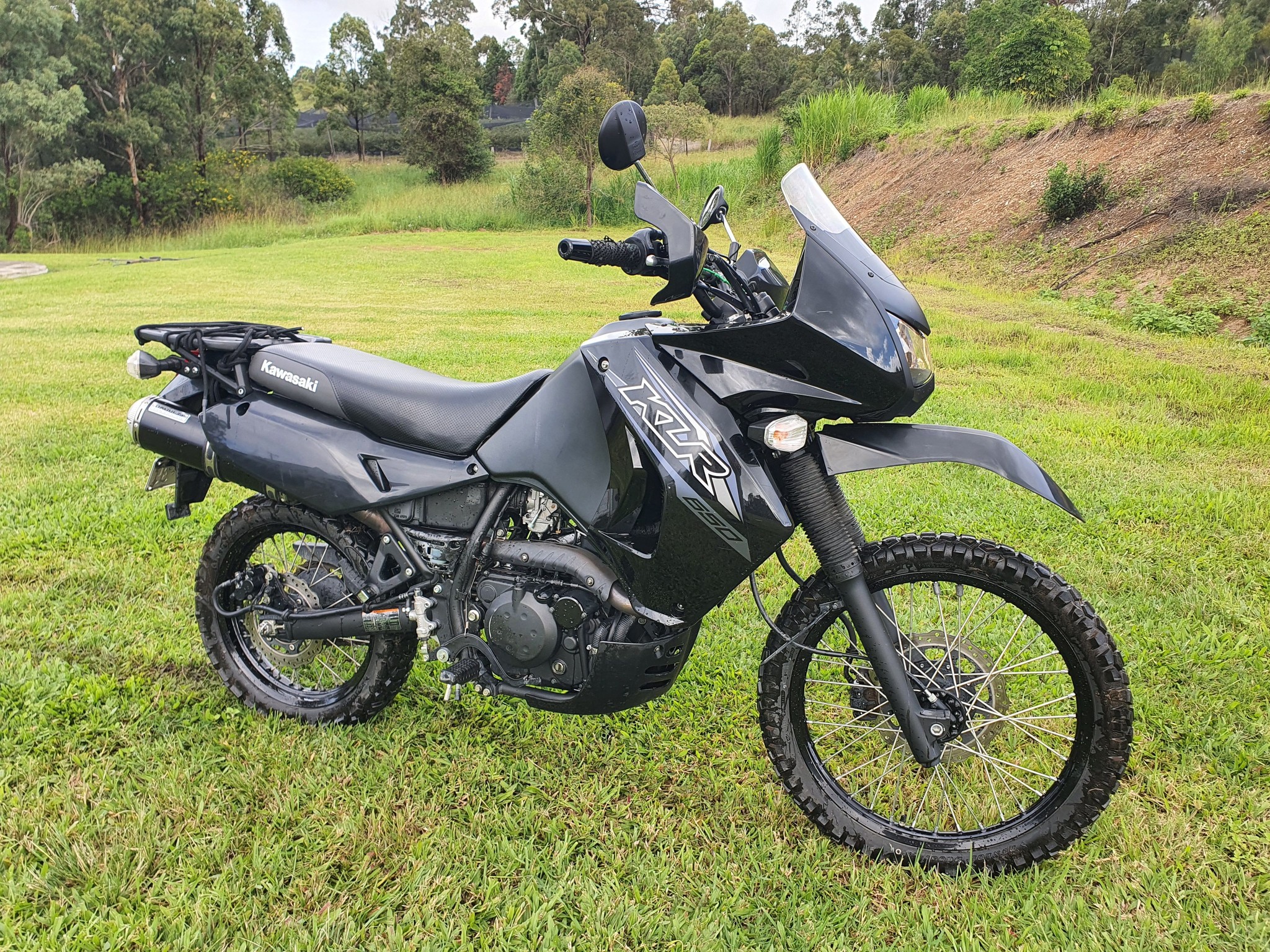 Looking for an OEM muffler to replace a Barrett slip-on on my 2018