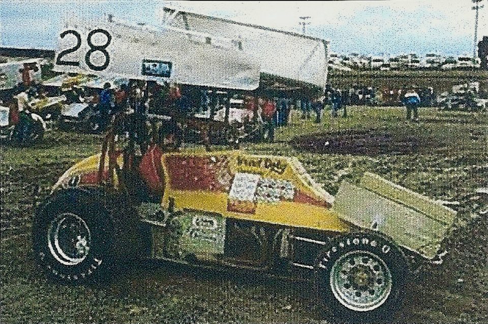Brad - Brad in the DuzMor car at the 1988 Kings Royal. This would be ...