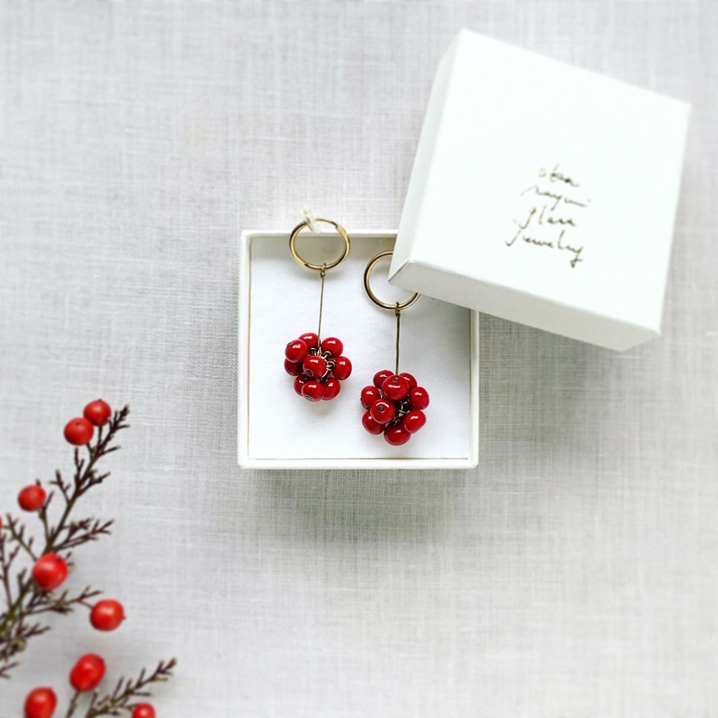商品情報】 Oka sayuri glass jewelry／岡 小百合さんのガラスの 
