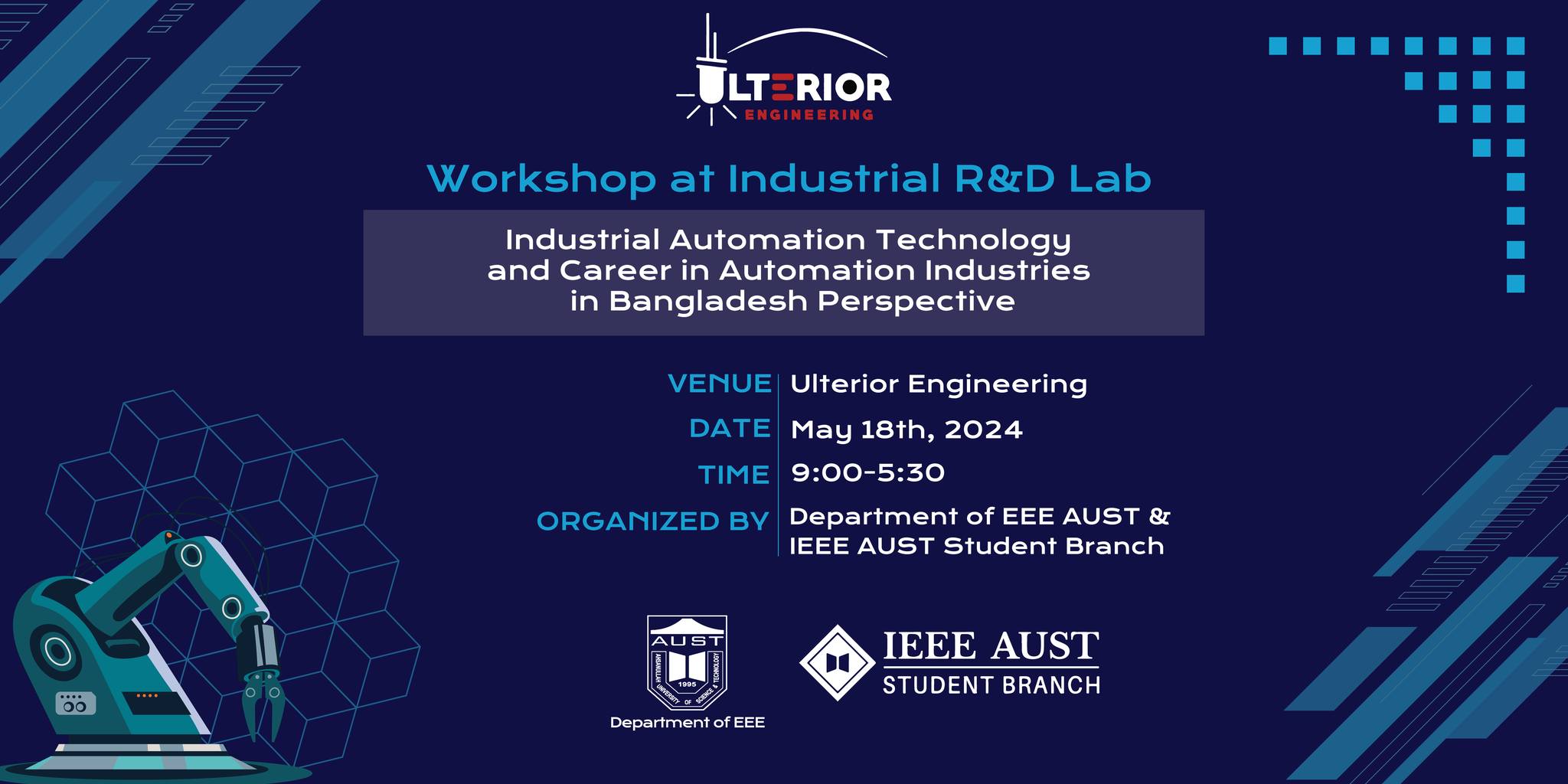 Workshop at Industrial R&D Lab