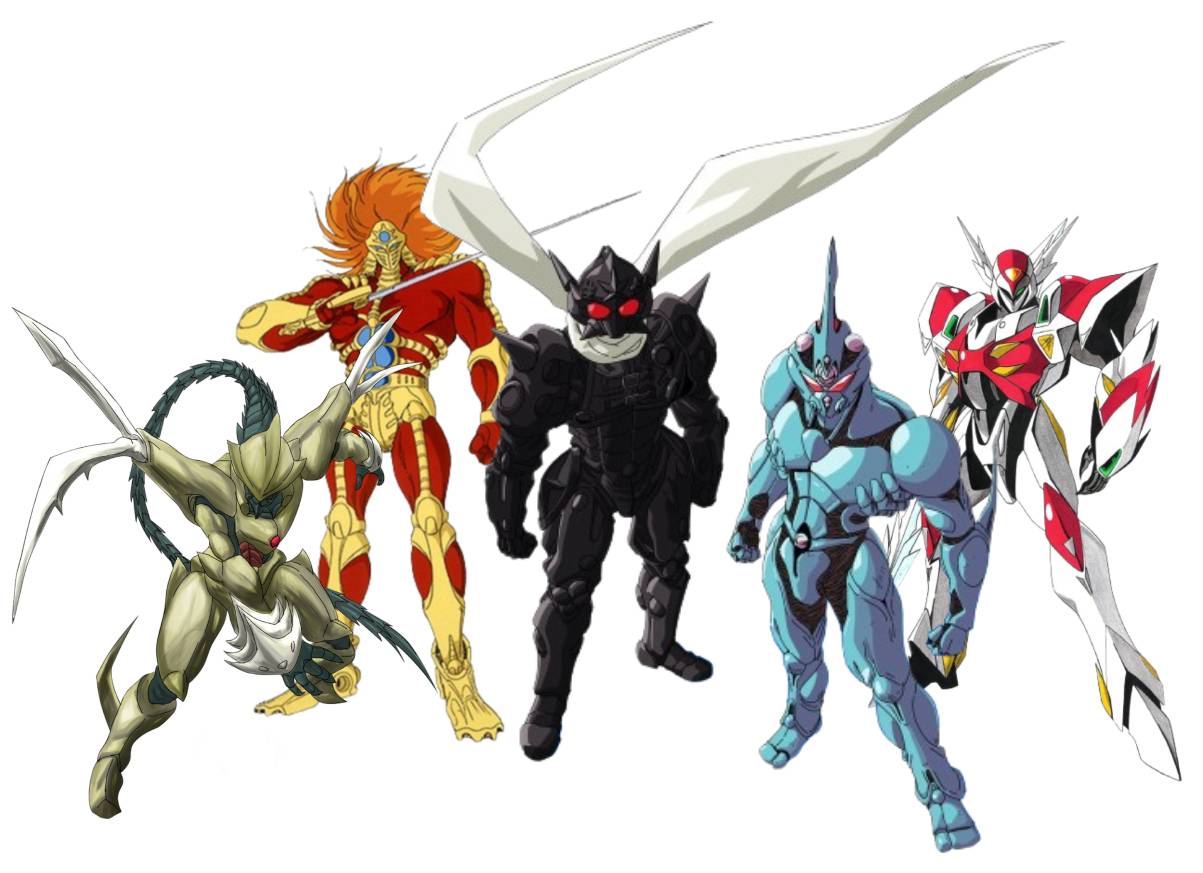 6 tokusatsu characters are related in one anime if you know