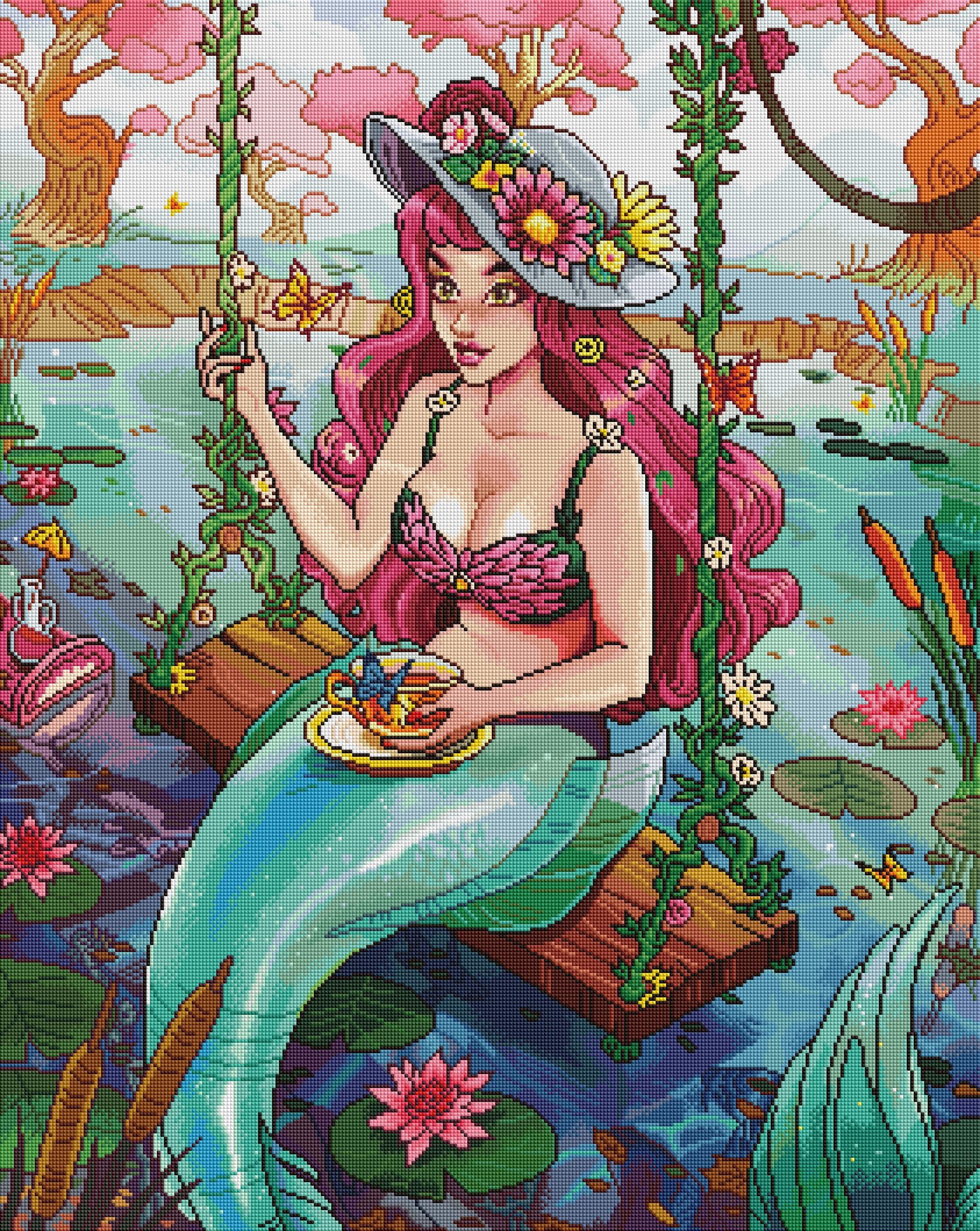 Swing gently over serene waters, partaking of the afternoon's