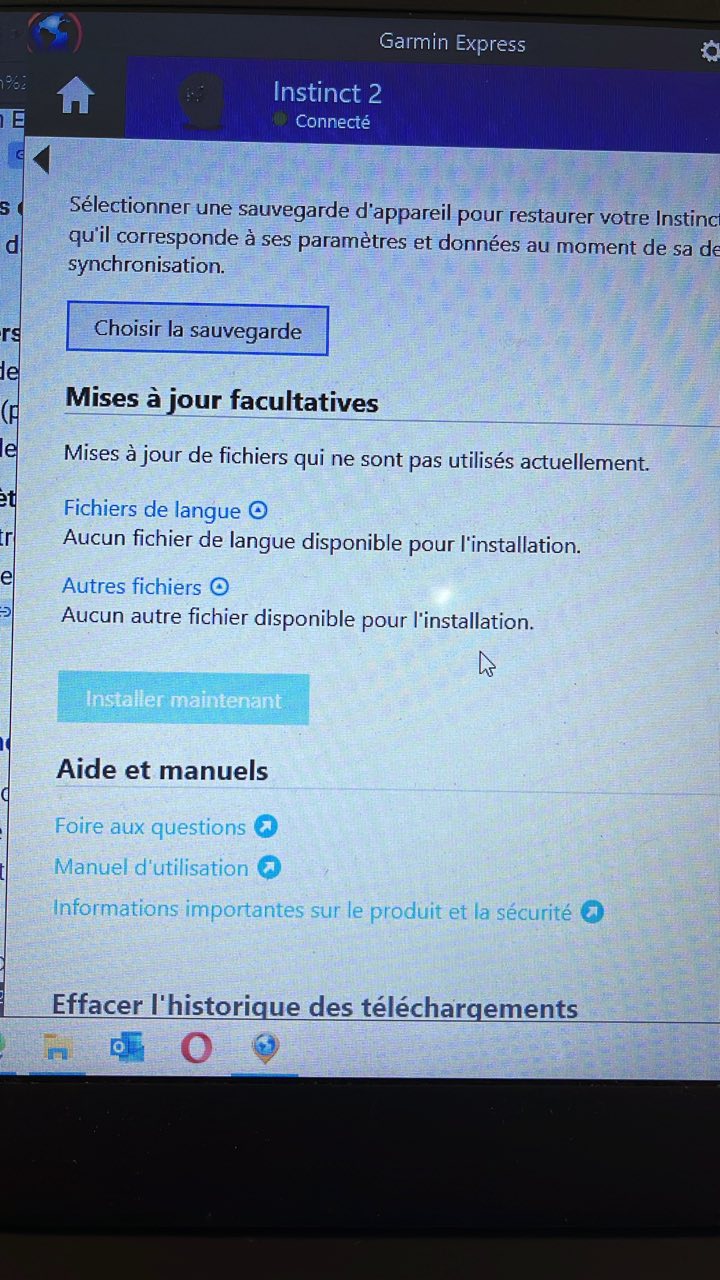 utilisateur Garmin France | Bonjour j’ai un problème : j’aimerais ...