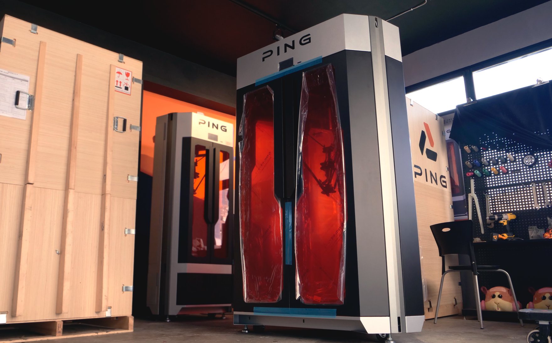 PING 3D Printer - 「PING DUAL 800 出機囉!」...