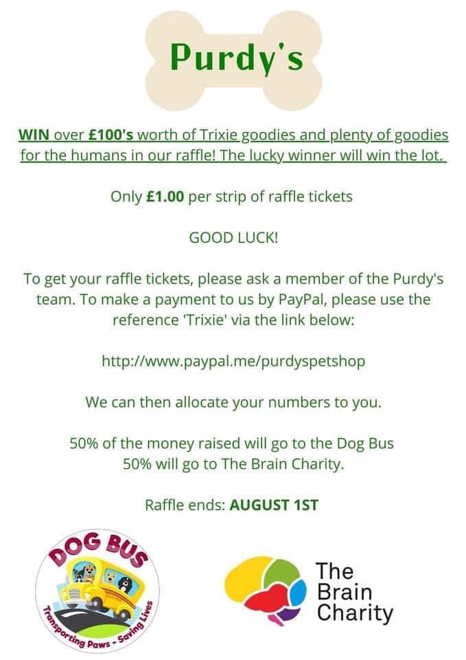 🏆 Purdy's Pet Shop - Charity Raffle! 🐾... - Purdy's Pet Shop | Facebook