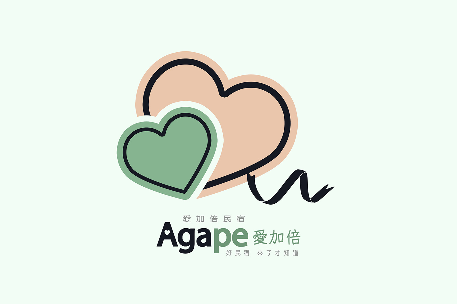 愛加倍海景民宿 - 愛加倍民宿．LOGO圖樣（環境設施）... | Facebook