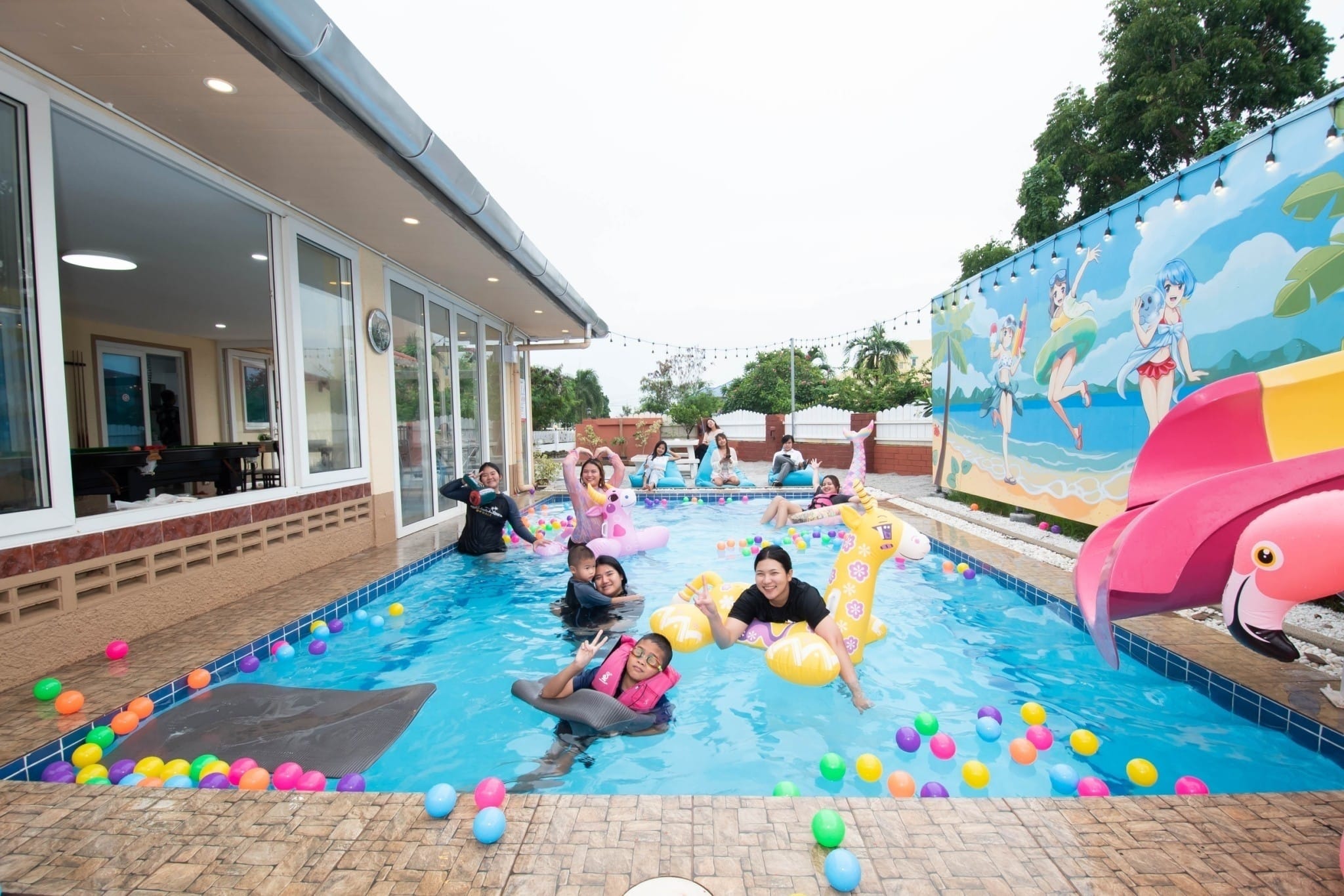 Rabbits Poolvilla