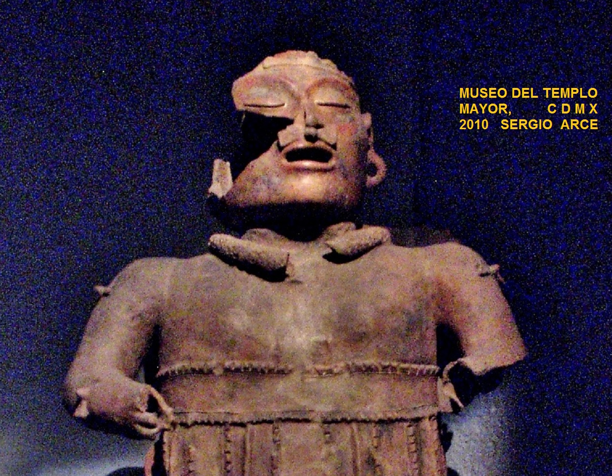 Xipe Totec Azteken-Keramikfigur - Fair Trade aus Mexiko - für den Innen