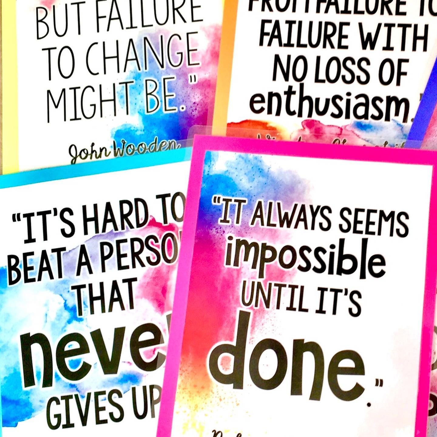 I placed these Growth Mindset... - The Daring English Teacher | Facebook