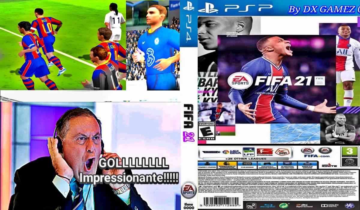 Next Level Mods - Gamez 007 - FIFA 21 beta PSP mod 89% ready. Features ...
