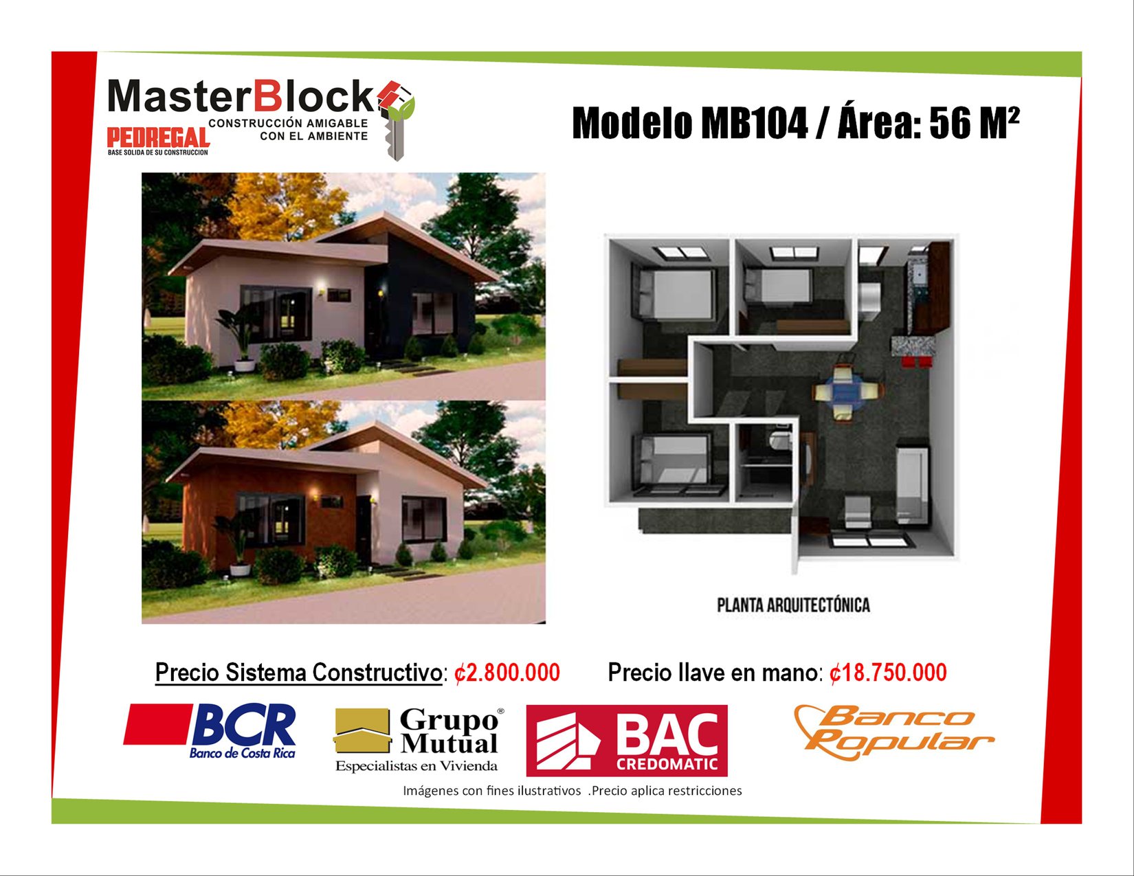 MasterBlock - Algunos modelos de nuestro catálogo....