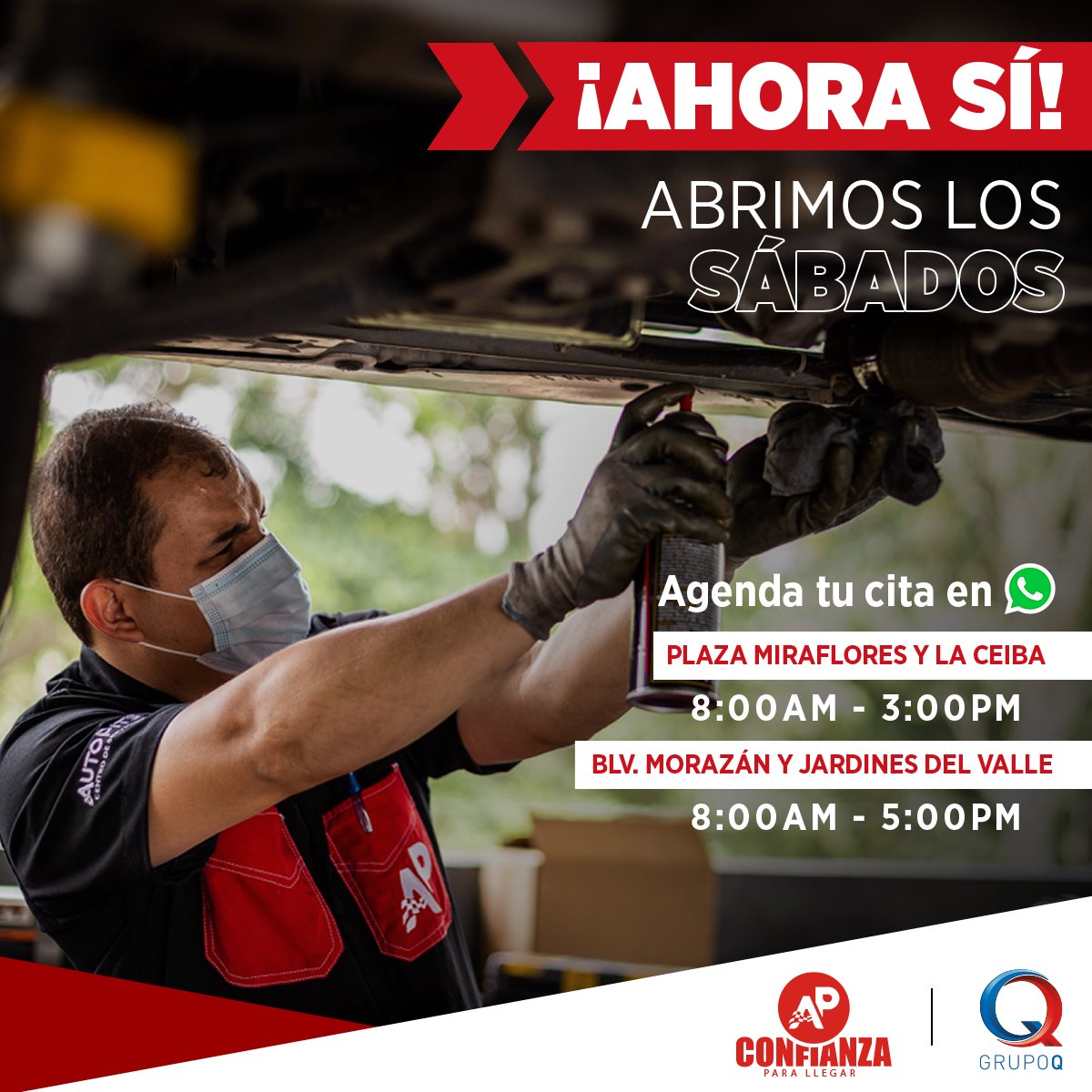 Ahora nos podés visitar los sábados,... - Autopits Honduras | Facebook