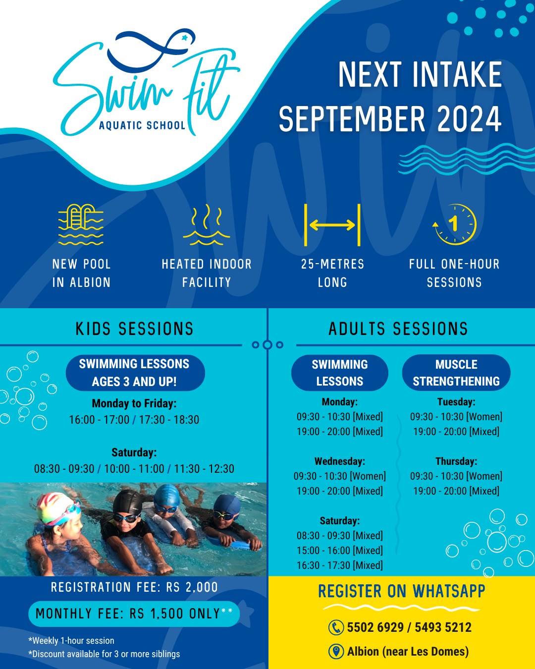 🌊 Exciting News! SwimFit reopens... - SwimFit Aquatic School
