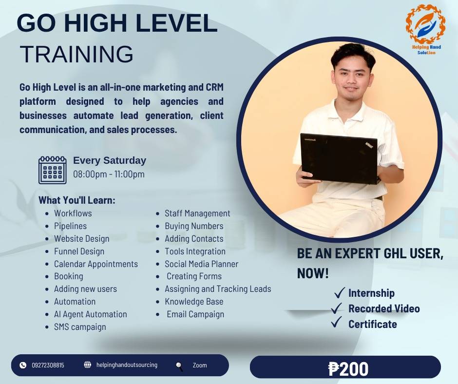 Real Estate CRM Training with Go High Level | Facebook