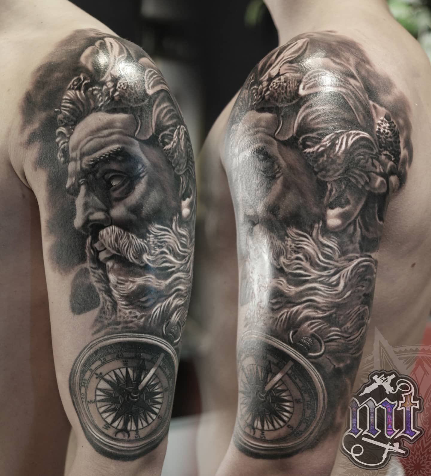 METAL-TATTOO - -Zeus, Compass- Power, Determination. | Facebook