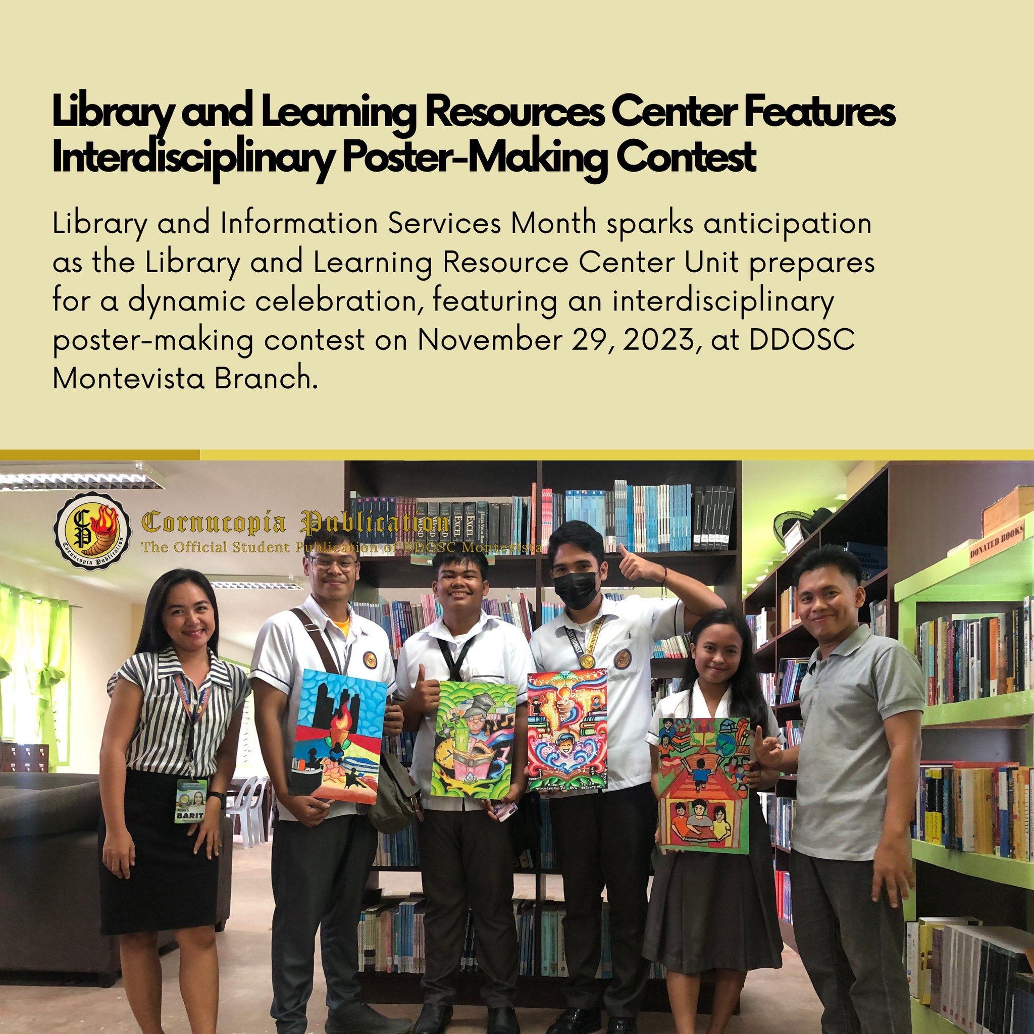 DDOSC Library and Learning Resource Center-Montevista Campus | Montevista