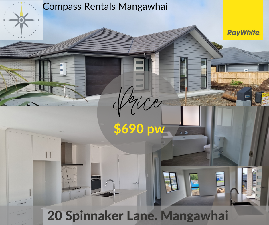 Brand New 3 bedroom,... - Compass Rentals Limited - Mangawhai | Facebook