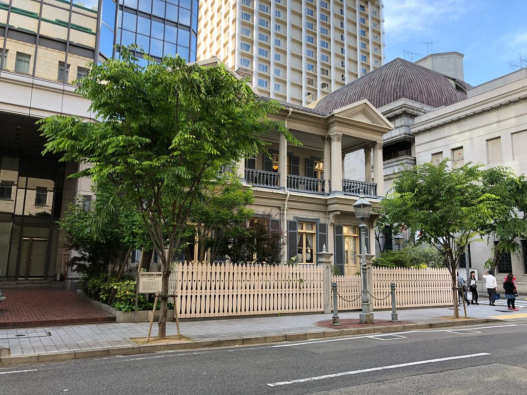 落孝太郎 - 神戸の街並み！ 神戸三宮 旧居留地 旧アメリカ合衆国領事館 居留地15番館 1880年 明治13年竣工...