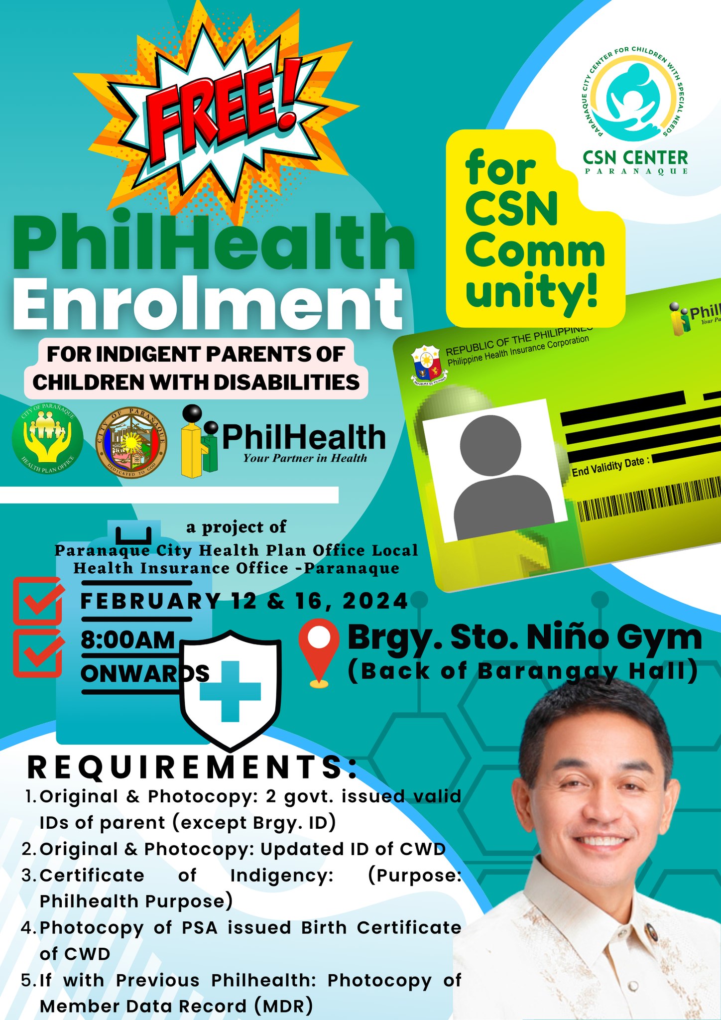 CSN - 𝐌𝐀𝐆 𝐄𝐍𝐑𝐎𝐋𝐋 𝐍𝐀 𝐒𝐀 𝐏𝐇𝐈𝐋𝐇𝐄𝐀𝐋𝐓𝐇!! Dalhin lamang po ang mga ...