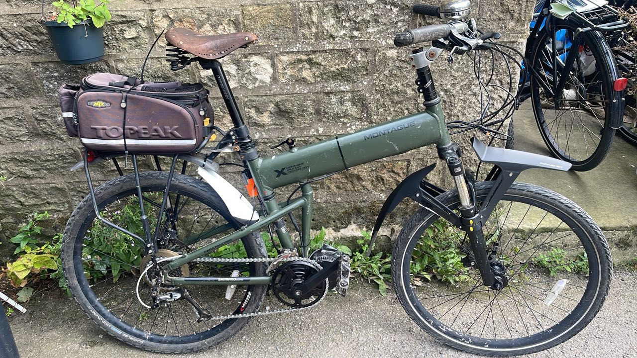 Rack Paratroopers Bike Montague Paratrooper Folding Bike 24 Speed 