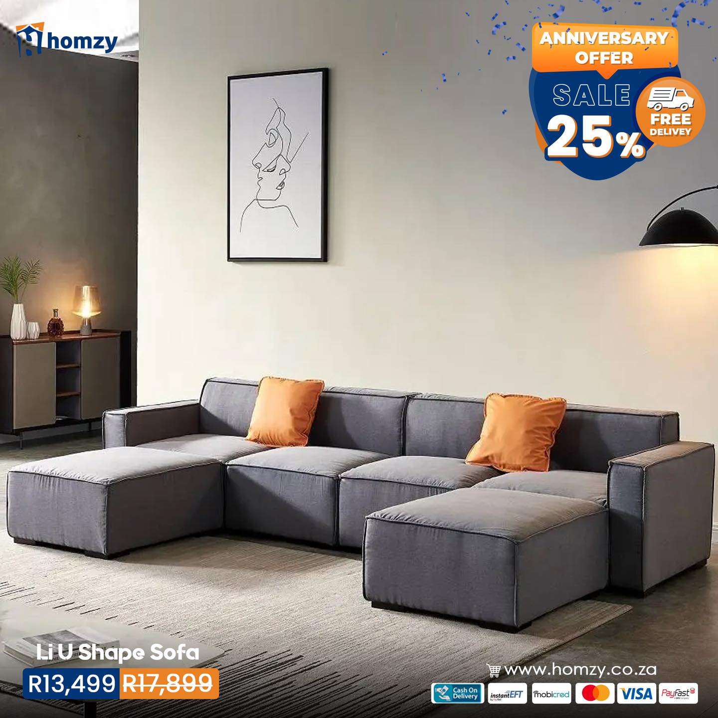Homzy - Celebrate our anniversary with 25% off on Li U...