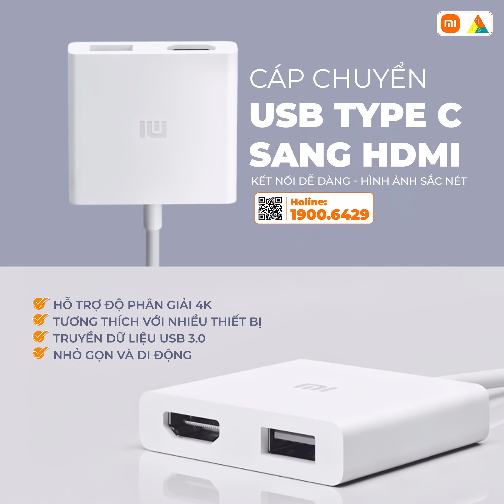 Cửa Hàng TCS - 🔥 CÁP CHUYỂN USB TYPE C SANG HDMI 🔥 👍 Giải...