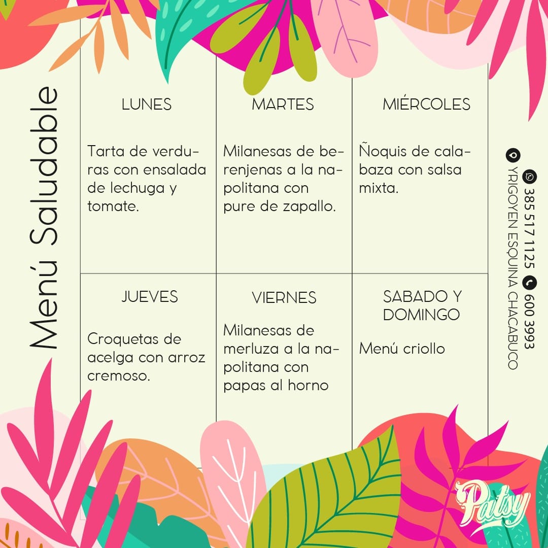 Última semana del año 💫... - Patsy resto - Bar y viandas