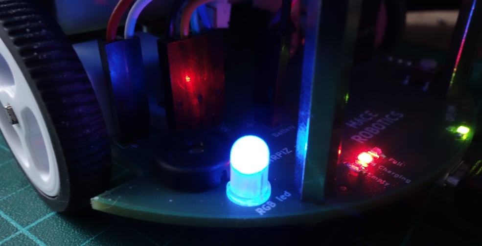 Mace Robotics - Test de la led RGB sur le robot MRPiZ: API en langage ...