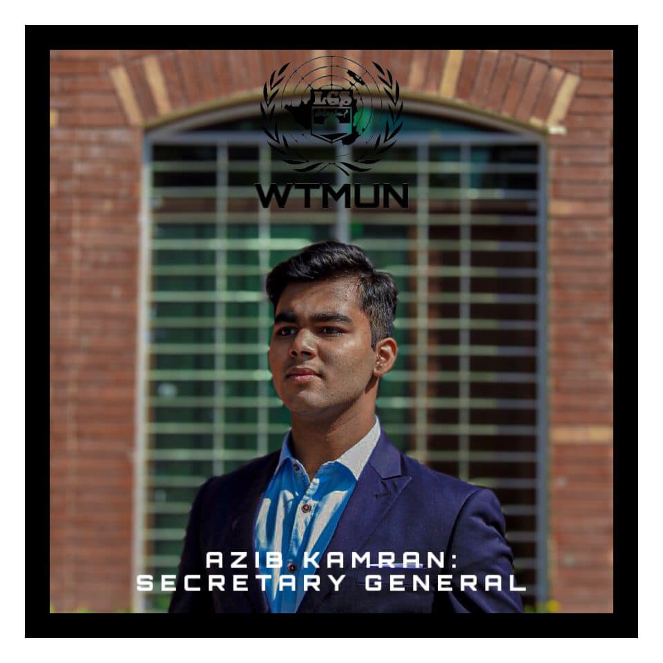WTMUN - The youngest and yet the greatest. Azib Kamran has... | Facebook
