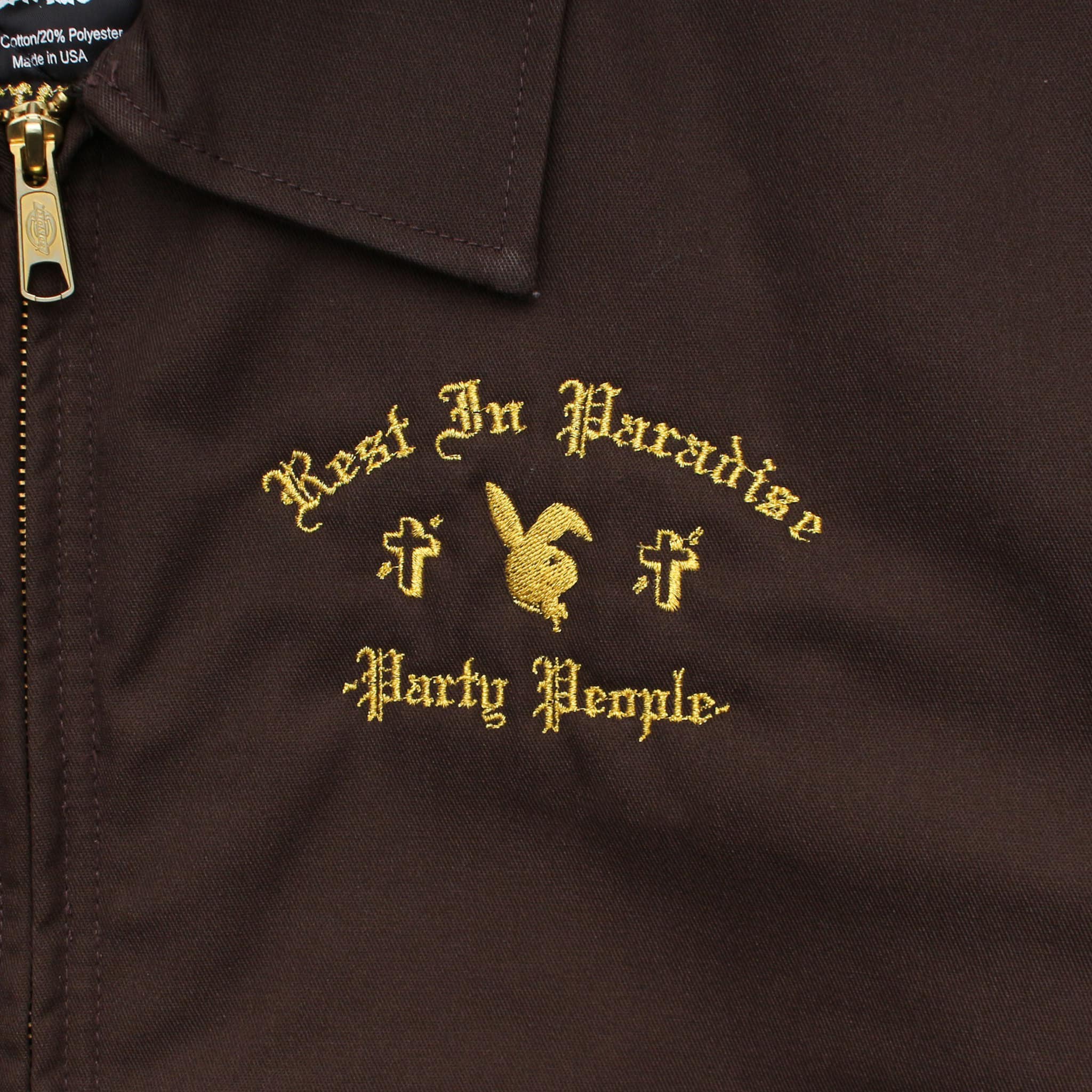 Paradise NYC jacket design possibly ripped off from Party People