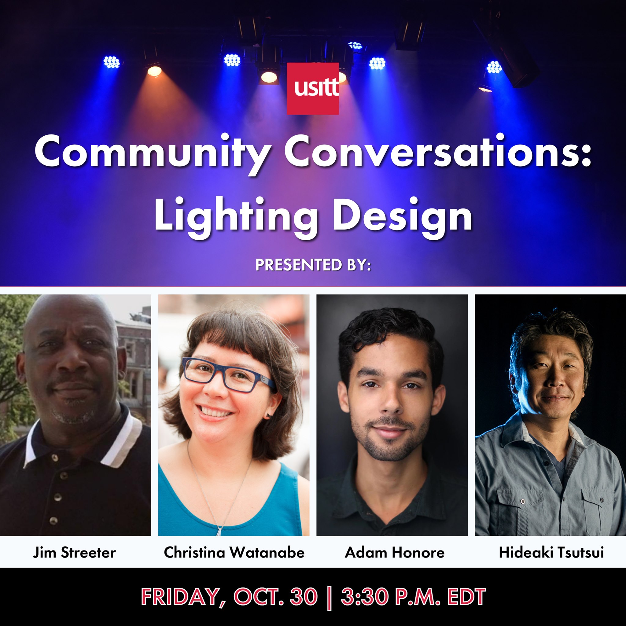 USITT - Join lighting designers Jim Streeter, Christina...
