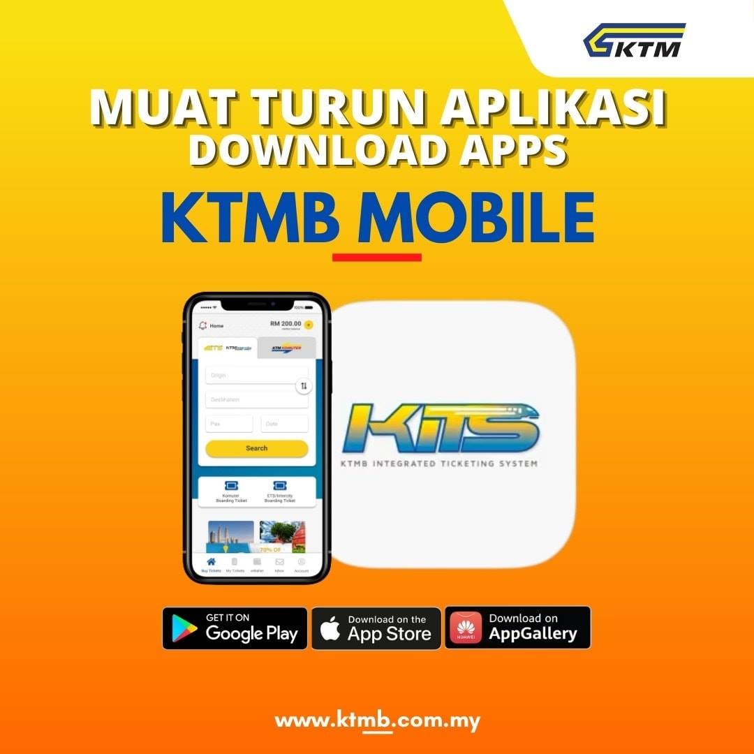 KTM Berhad - #KITS - Jom bertukar kepada KTMB Mobile... | Facebook