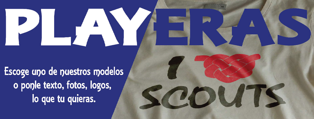 Playeras Scouts 
