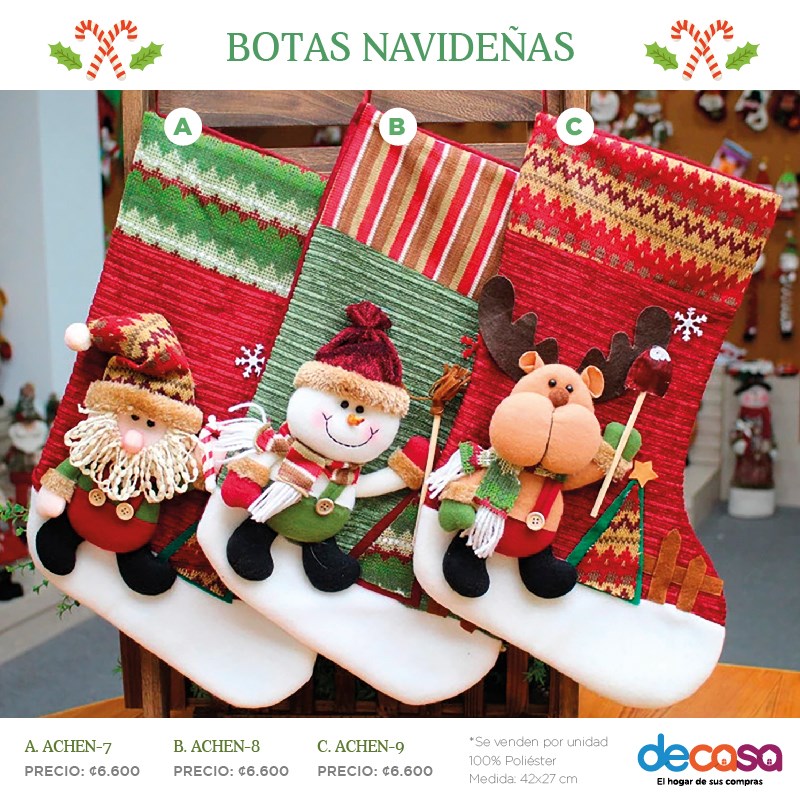 🎄 Botas navideñas, el complemento... - Decasa Costa Rica | Facebook
