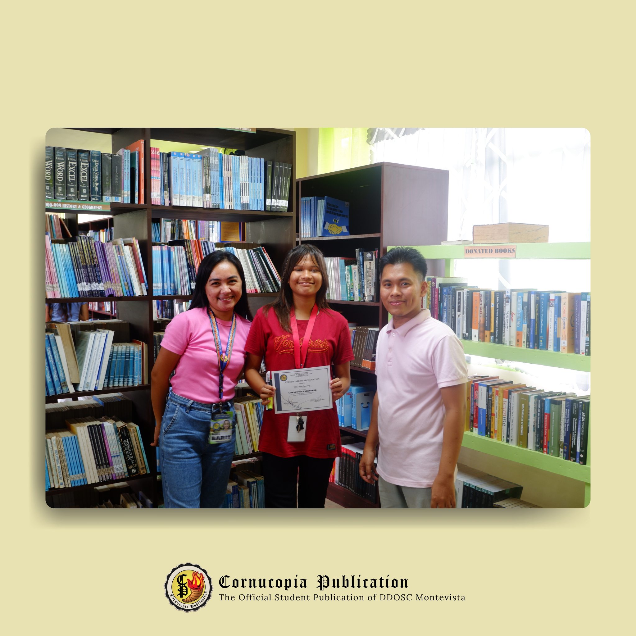 DDOSC Library and Learning Resource Center-Montevista Campus | Montevista