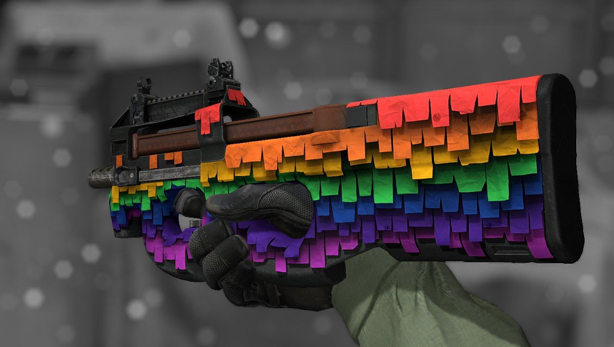 Skin.Club - CS:GO skin 😍 P90 :: Piñata by ️ blossomalex