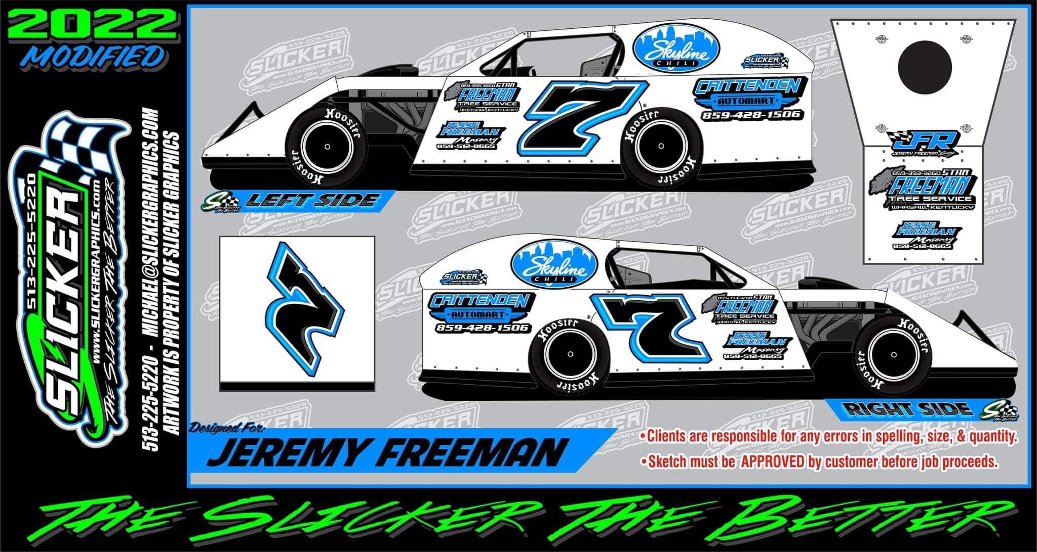 Freeman Racing - Here is our four car team for 2022....