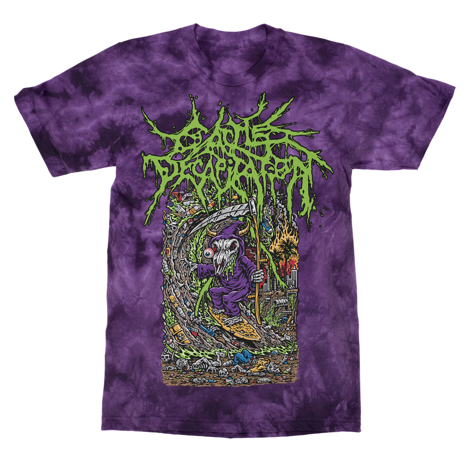 Cattle Decapitation + IndieMerchstore + Jimbo Phillips Graphix are