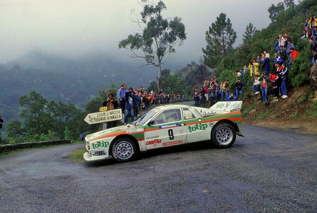 Lancia Rally 037 #1 M. Biasion - T. Siviero Rally Costa Brava 1985 1:43 - Usata Con Scatola