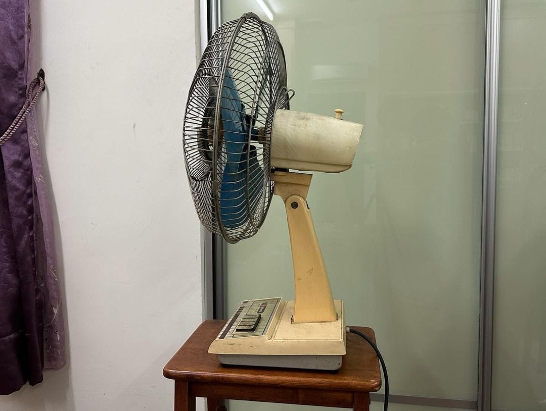 1980 National F-40NMK 16 table fan review and comparison