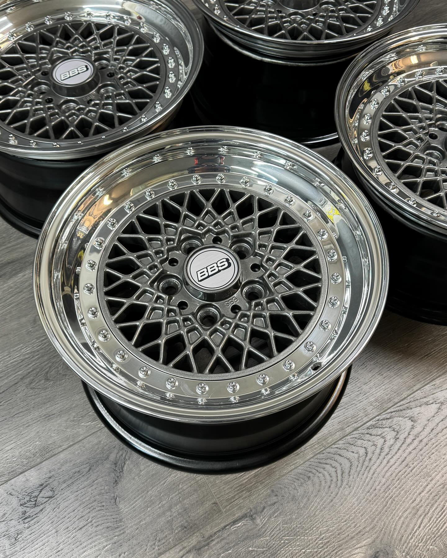 2000eur BBS Mahle 14” converted to 3piece 16” 5x120 16” 8,5j et33