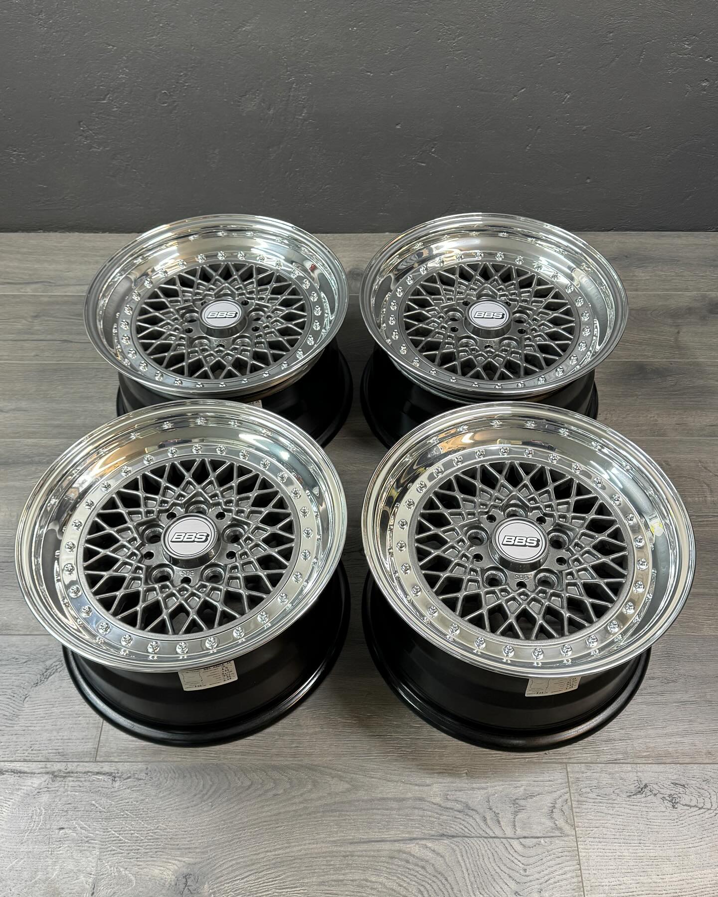 2000eur BBS Mahle 14” converted to 3piece 16” 5x120 16” 8,5j et33