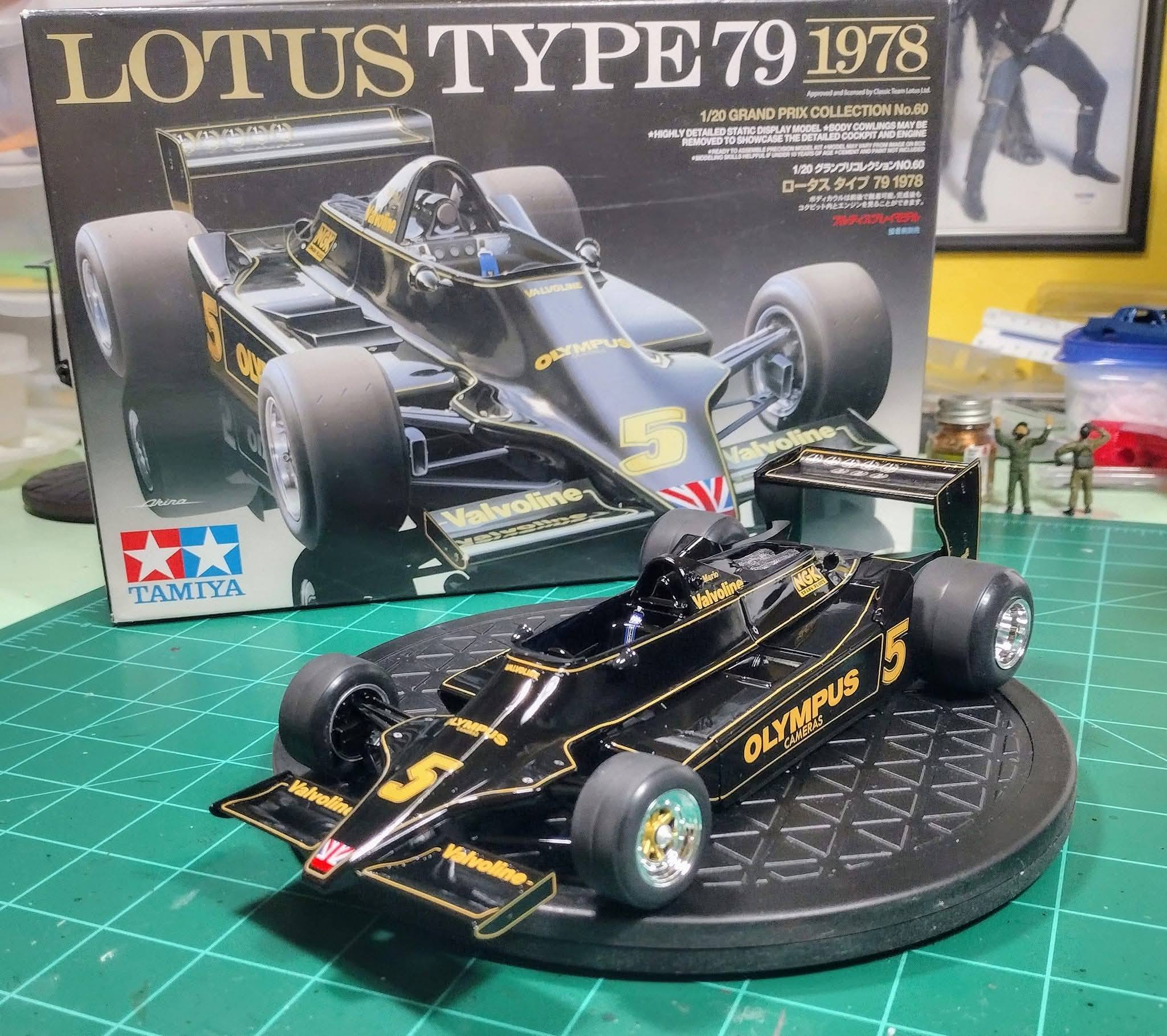 1978 Lotus Type 79 Grand Prix 1:20 scale model kit