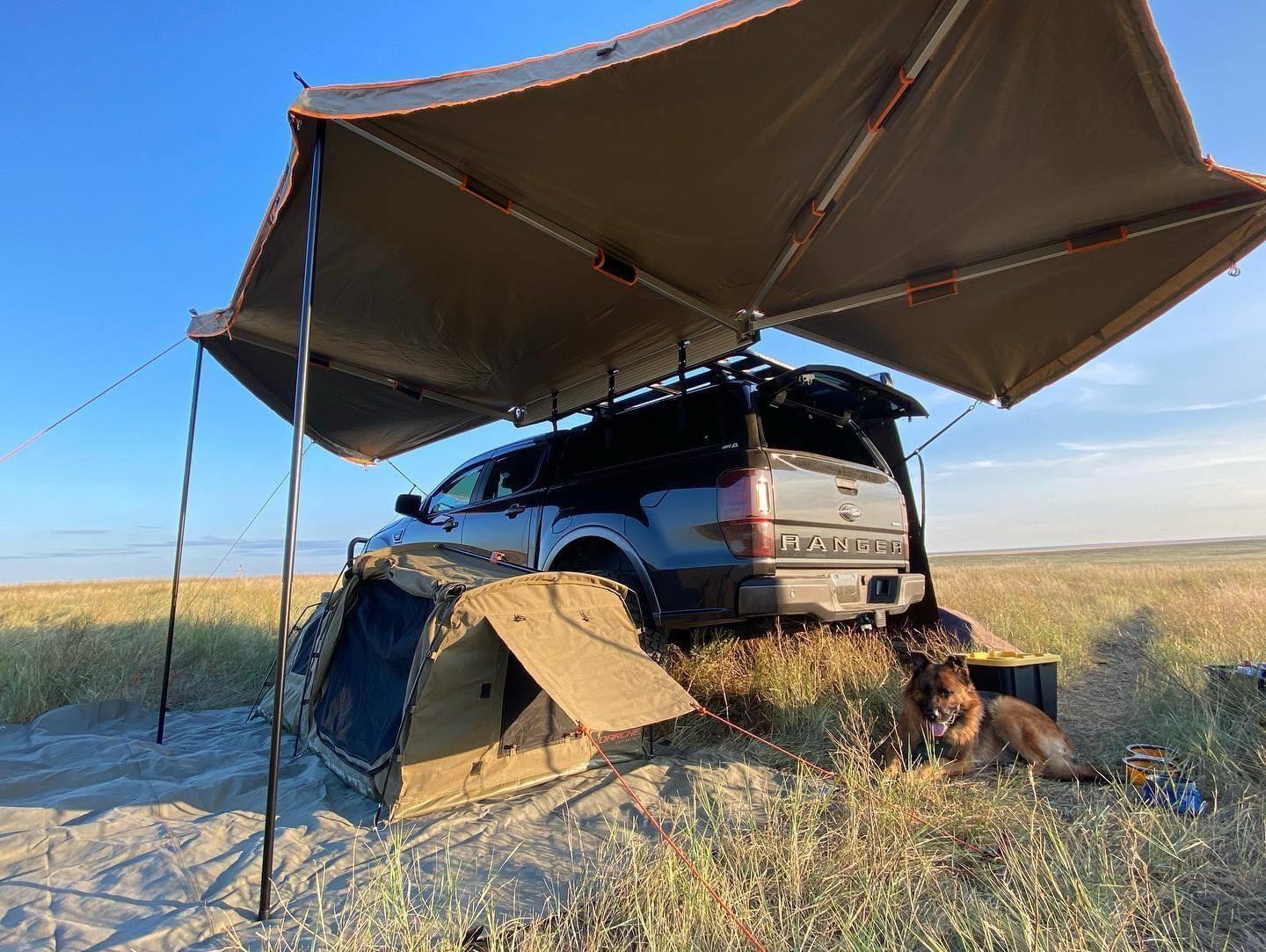 Darche Eclipse 270 degrees awning review. The biggest area 